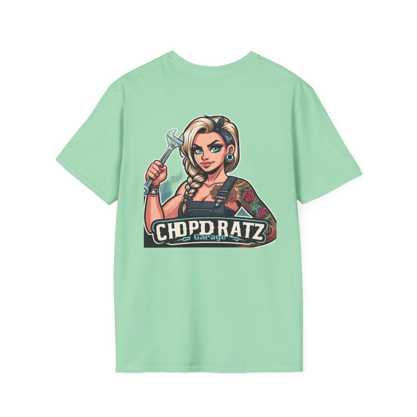 CHOPD RATZ Boss Lady Unisex Softstyle T-Shirt - Chop'D Ratz Garage