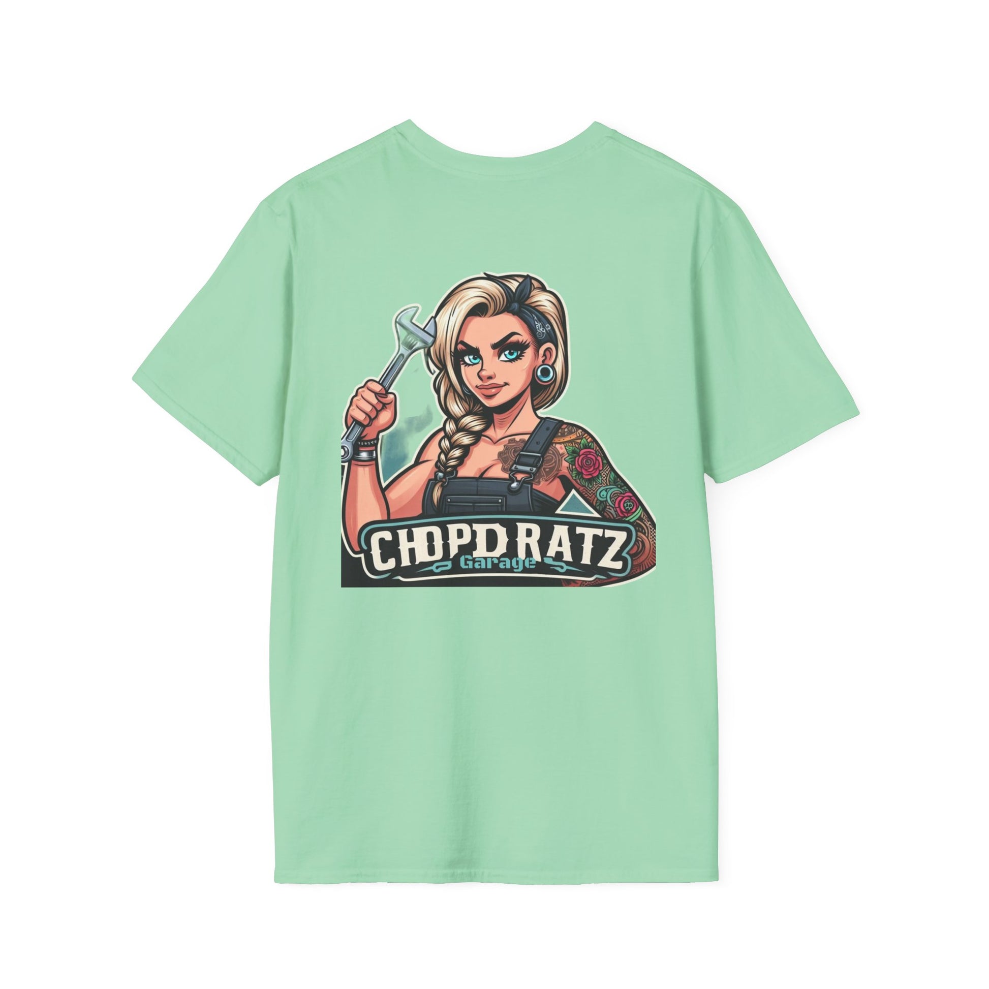 CHOPD RATZ Boss Lady Unisex Softstyle T-Shirt - Chop'D Ratz Garage