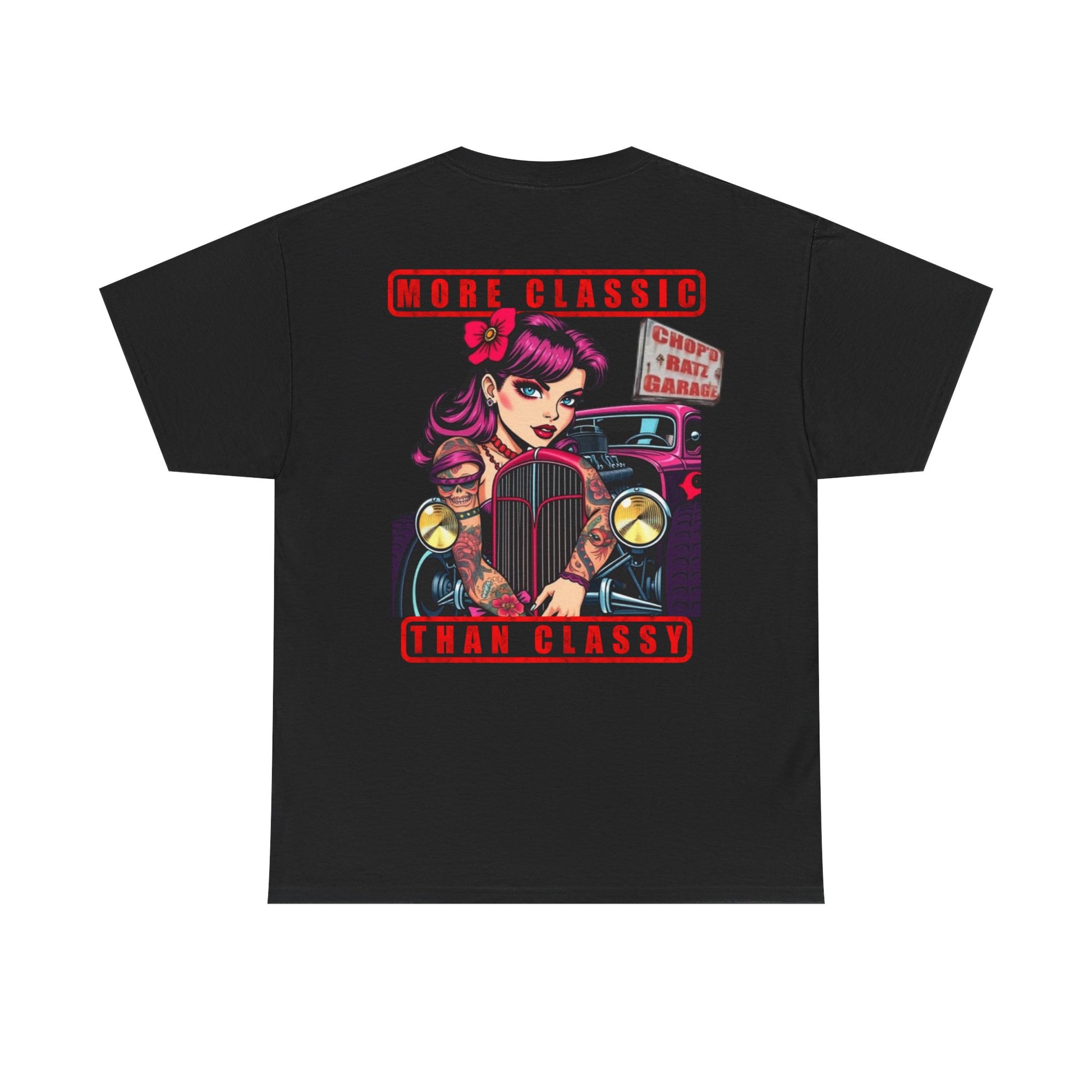 MORE CLASSIC RAT CHICK Shirt - Chop'D Ratz Garage
