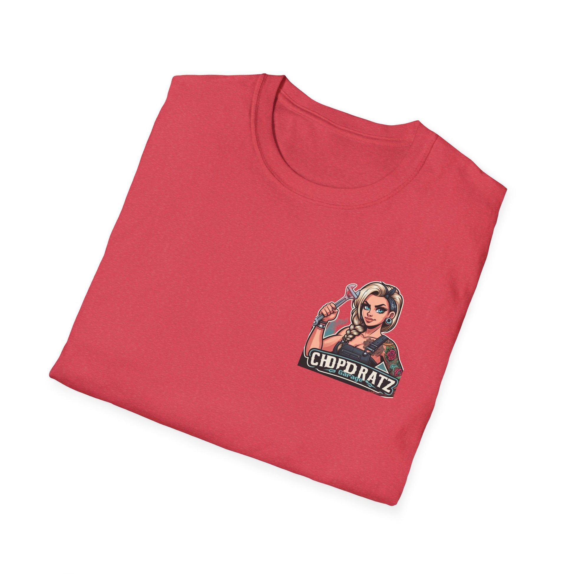 CHOPD RATZ Boss Lady Unisex Softstyle T-Shirt - Chop'D Ratz Garage