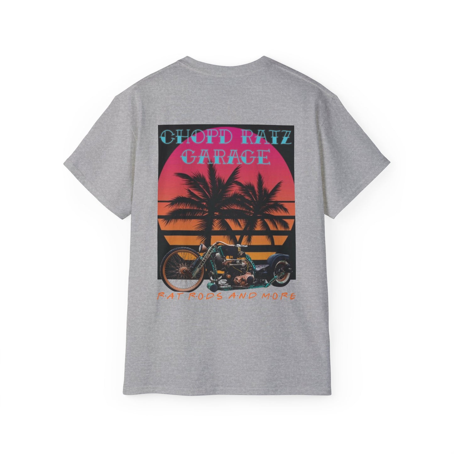 TROP IT CHOPD RATZ Unisex Ultra Cotton Shirt - Chop'D Ratz Garage