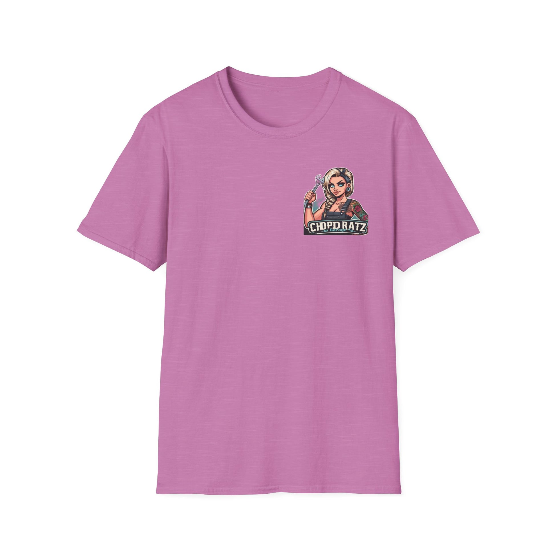 CHOPD RATZ Boss Lady Unisex Softstyle T-Shirt - Chop'D Ratz Garage