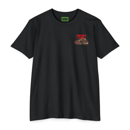 HUCKLEBERRY Rat Motorcycle T-Shirt — "Chop'D Ratz Garage" Vintage Tee - Chop'D Ratz Garage