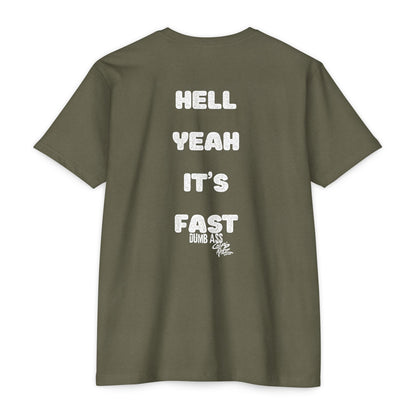 Hell Yeah It’s Fast T-Shirt — Bold Graphic Tee