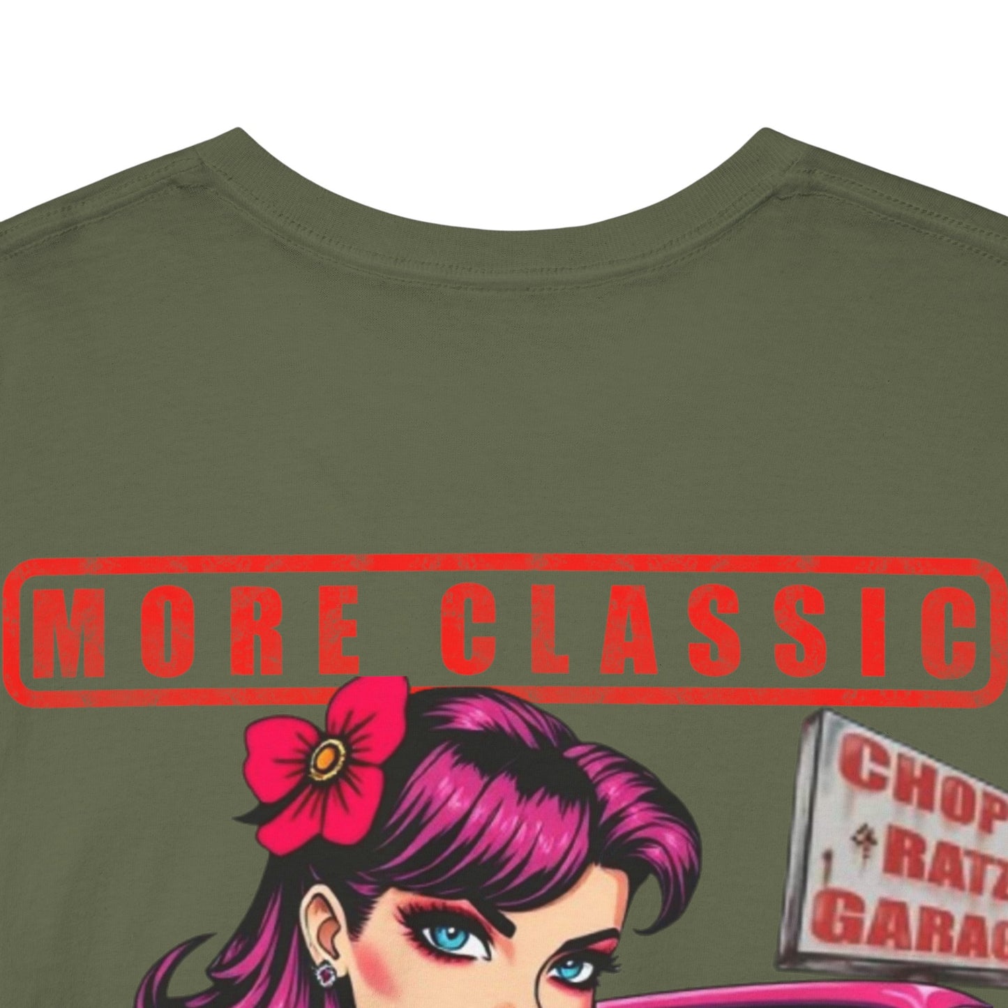 MORE CLASSIC RAT CHICK Shirt - Chop'D Ratz Garage