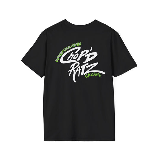 SUPPORT YOUR HOMIES Chop'D Ratz Unisex T-Shirt - Garage Vibes for Car Enthusiasts