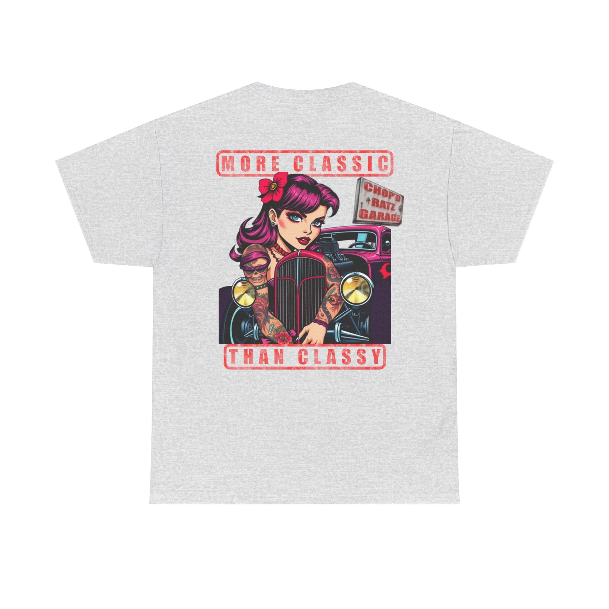 MORE CLASSIC RAT CHICK Shirt - Chop'D Ratz Garage