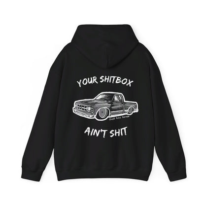 "YOUR SHITBOX BALLARDSC10" Unisex Heavy Blend™ Hooded Sweatshirt - Chop'D Ratz Garage