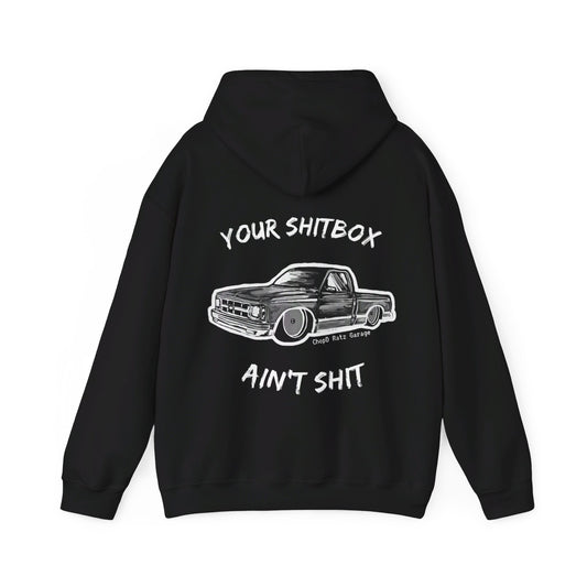"YOUR SHITBOX BALLARDSC10" Unisex Heavy Blend™ Hooded Sweatshirt - Chop'D Ratz Garage