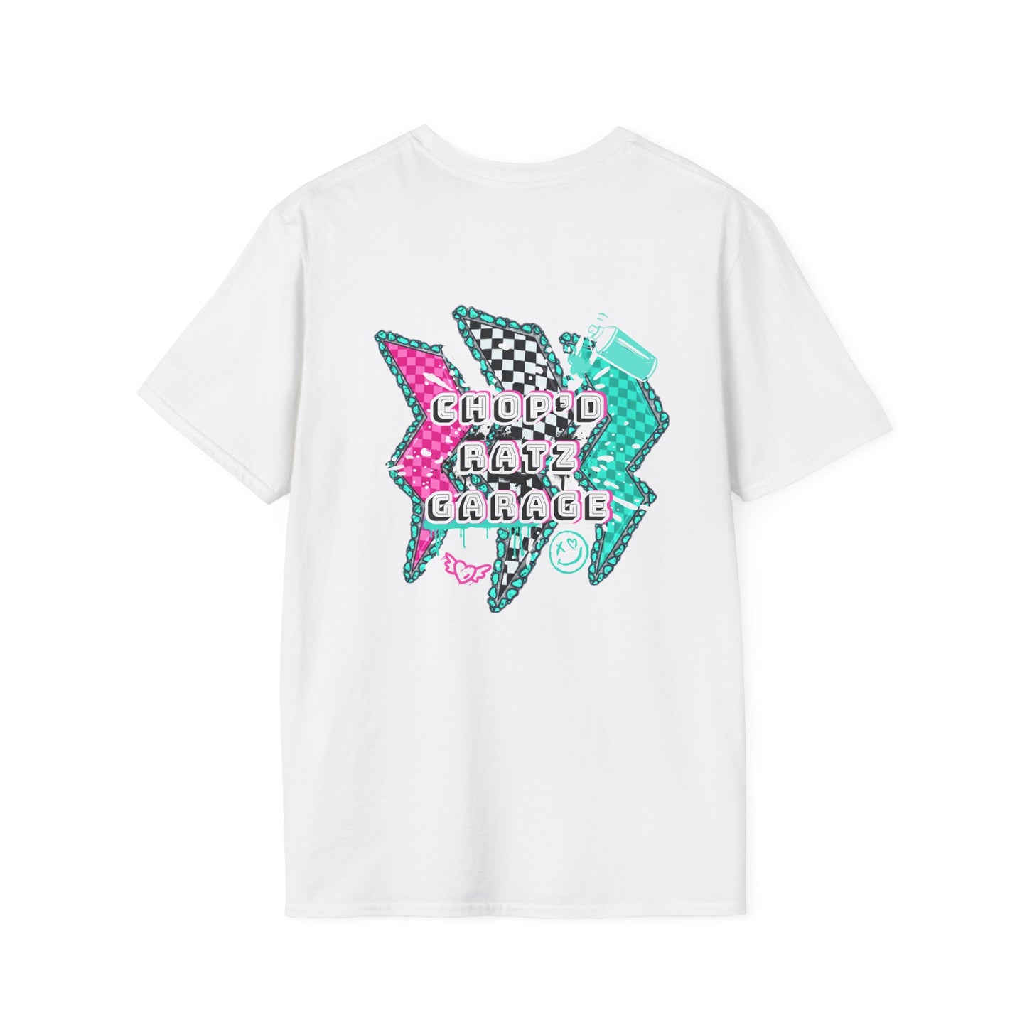 LIGHTNING BOLT CRG, Retro Graphic Unisex T-Shirt | Cool Car Garage Vibe, Gift for Auto Lovers, Trendy Tee, Casual Wear, Unique Graphic Shirt