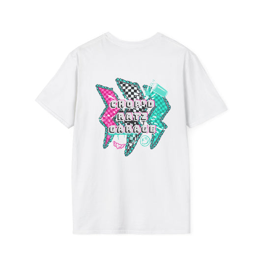 LIGHTNING BOLT CRG, Retro Graphic Unisex T-Shirt | Cool Car Garage Vibe, Gift for Auto Lovers, Trendy Tee, Casual Wear, Unique Graphic Shirt