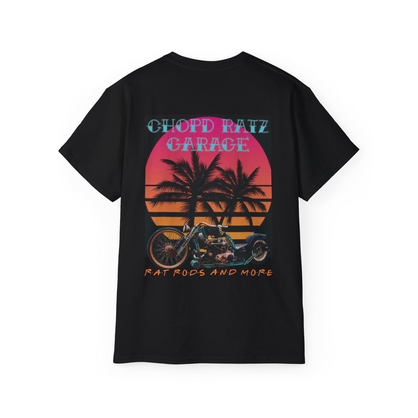 TROP IT CHOPD RATZ Unisex Ultra Cotton Shirt - Chop'D Ratz Garage