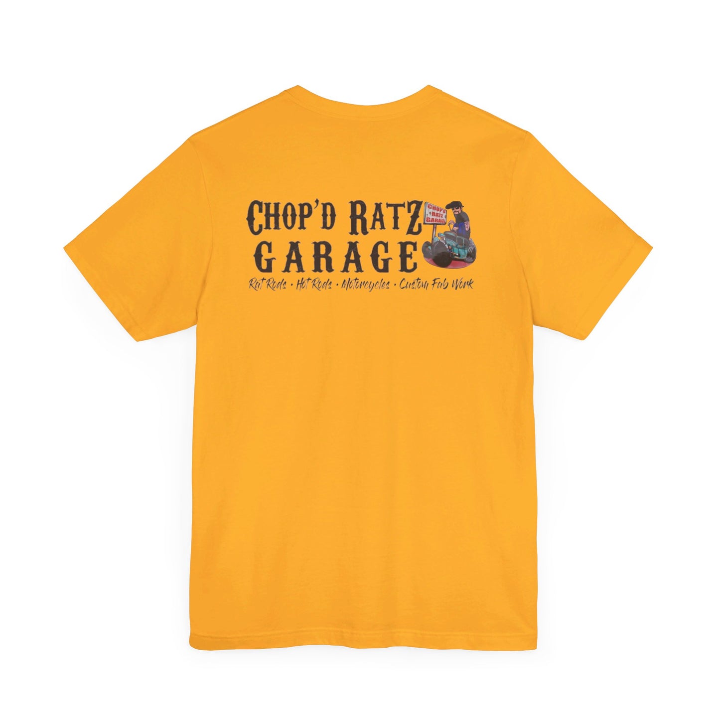 OG ChopD Ratz Garage Unisex Short Sleeve Tee - Chop'D Ratz Garage