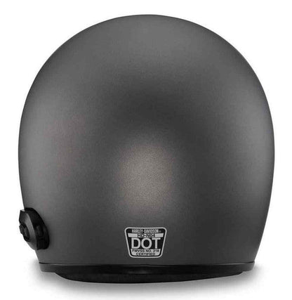Low Profile Vintage Motorcycle Helmet - DOT and ECE Approved