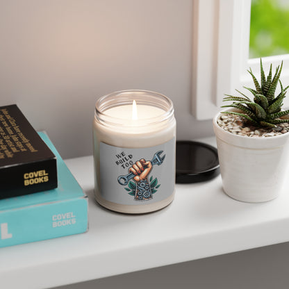 WE BUILD TOO Women Power Scented Soy Candle, 9oz - Chop'D Ratz Garage