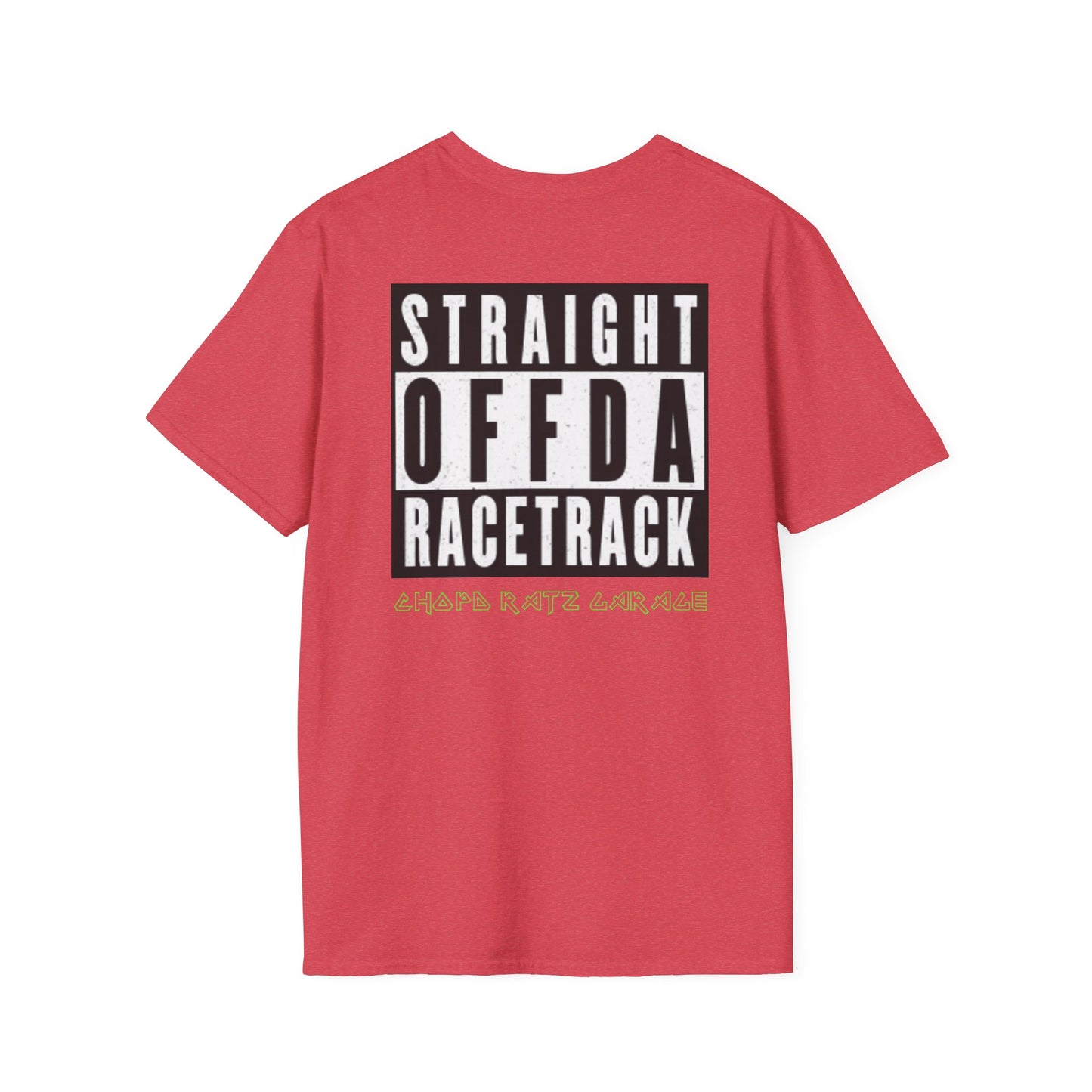 OFF THE RACE TRACK Unisex Softstyle Shirt - Chop'D Ratz Garage