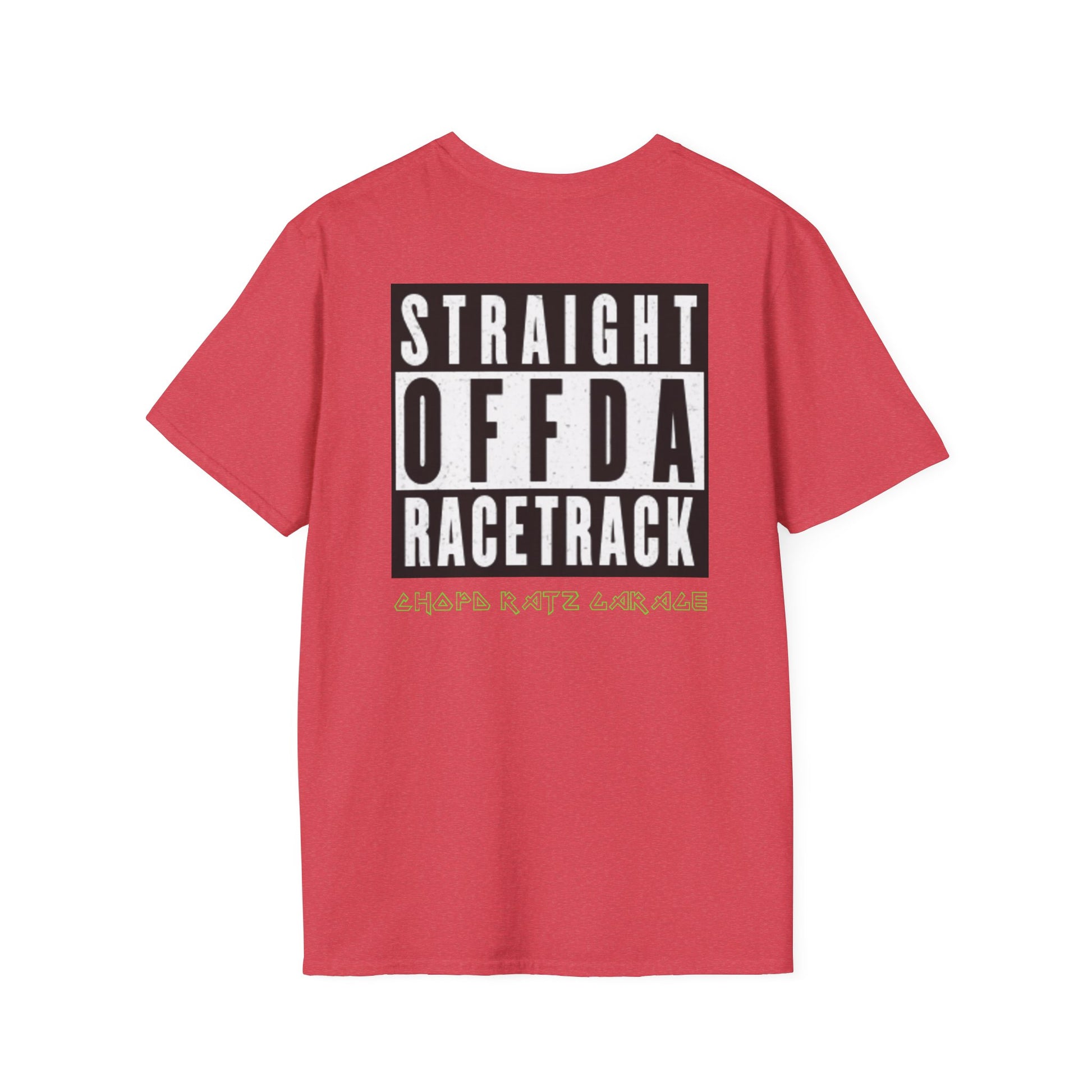 OFF THE RACE TRACK Unisex Softstyle Shirt - Chop'D Ratz Garage