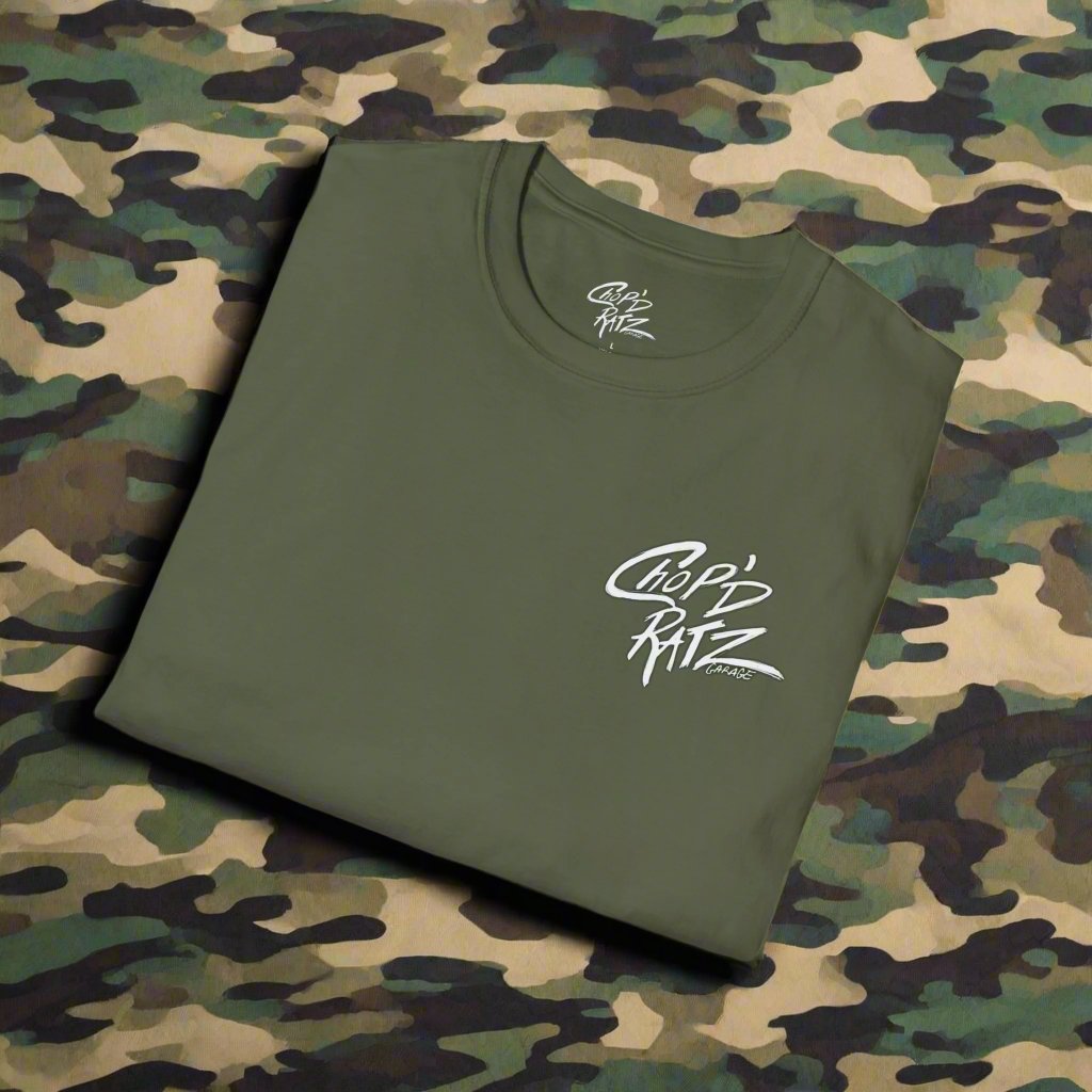 CRG Logo Unisex Shirt in Military Green 