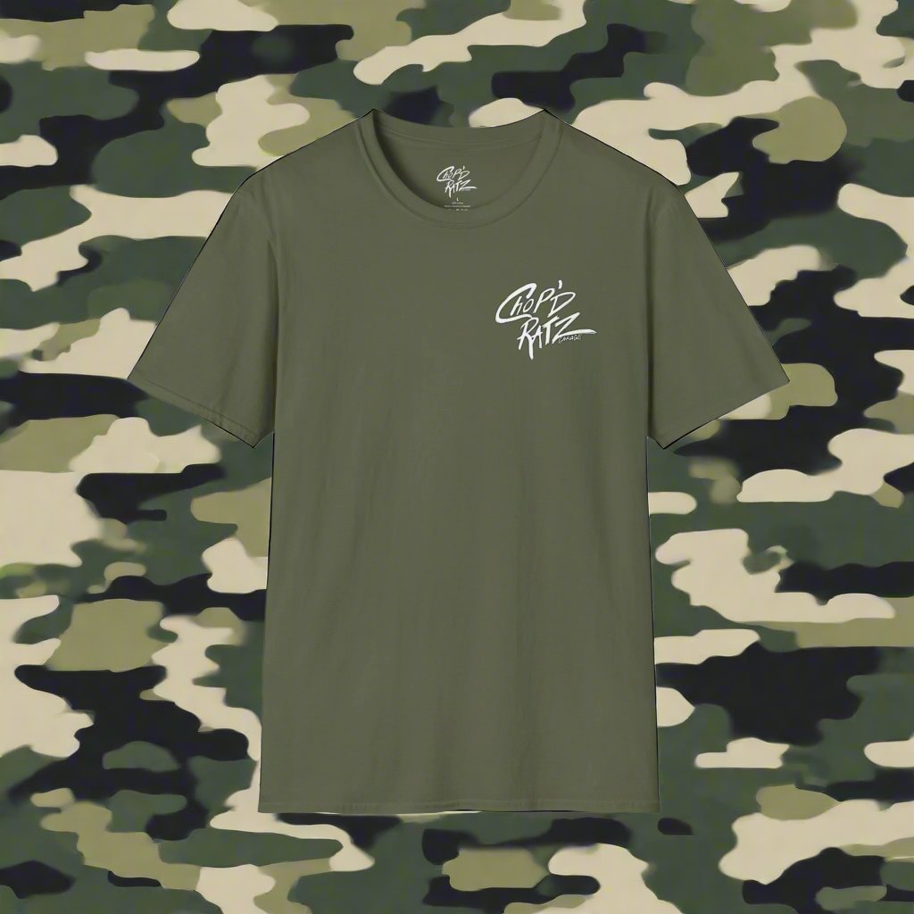 CRG Logo Unisex Shirt in Military Green front1