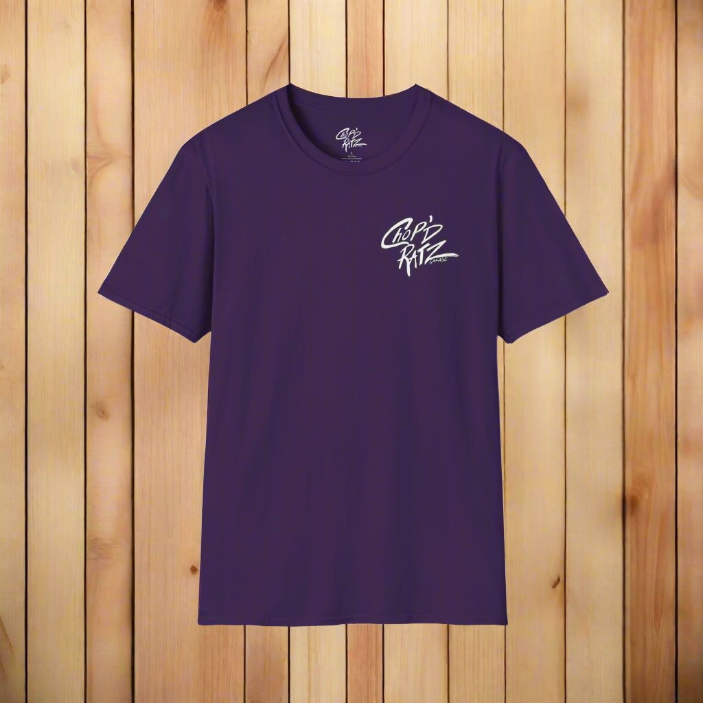CRG Logo Unisex Shirt in Navy front shirt