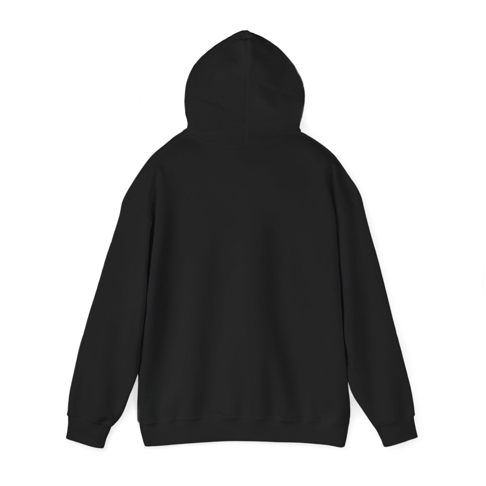 Black hoodie back side