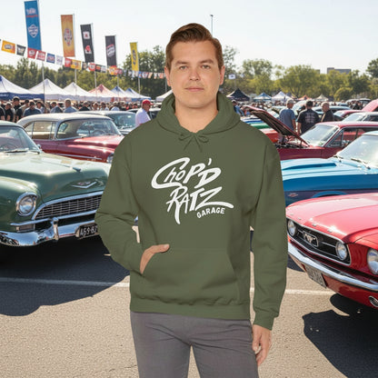 CRG OG Logo Hoodie — Garage Sweatshirt - Chop'D Ratz Garage