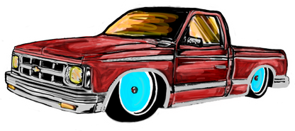 Stickers Decals - Chop'D Ratz Garage