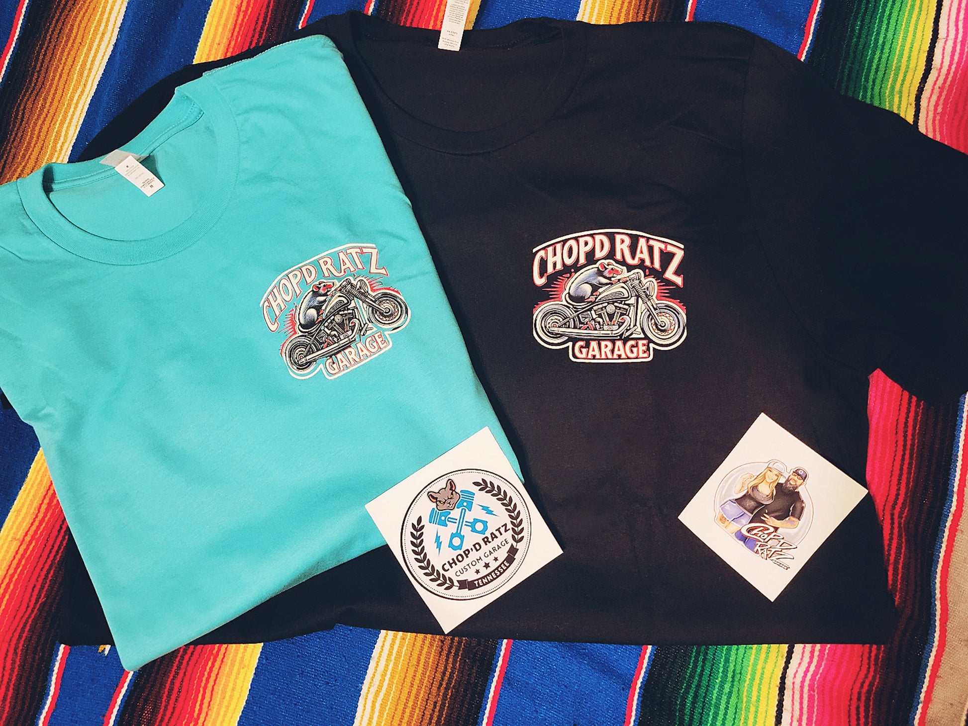 Stickers Decals - Chop'D Ratz Garage