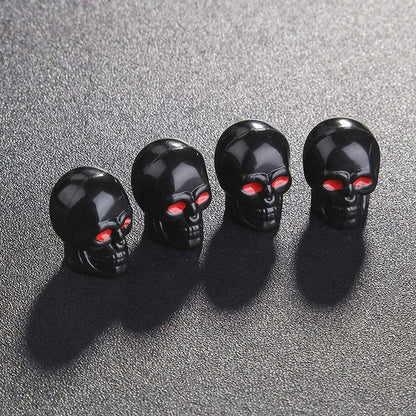 ABS Skull Valve Stem Caps