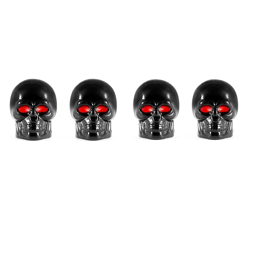 ABS Skull Valve Stem Caps