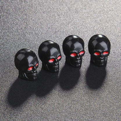 ABS Skull Valve Stem Caps