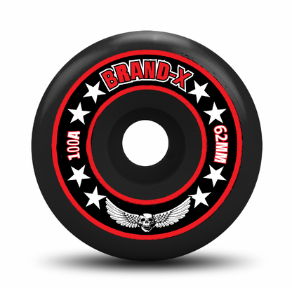 Daredevil HARD SUPERTHANE Wheels 62mm/100A