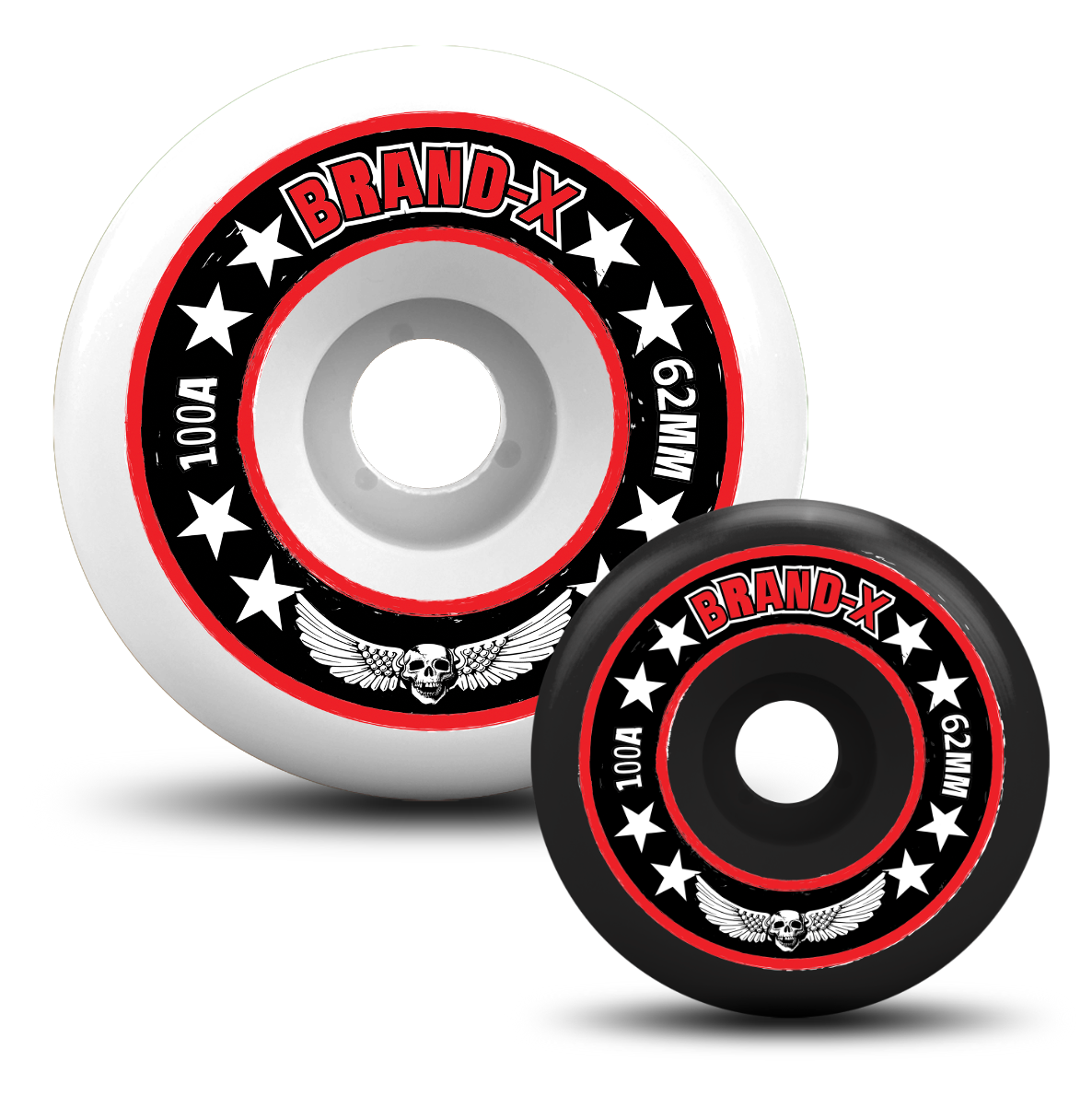 Daredevil HARD SUPERTHANE Wheels 62mm/100A