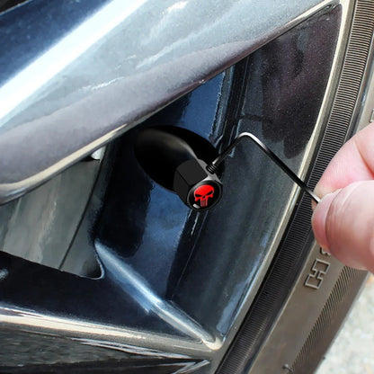 Anti-Theft Skull Valve Stem Caps