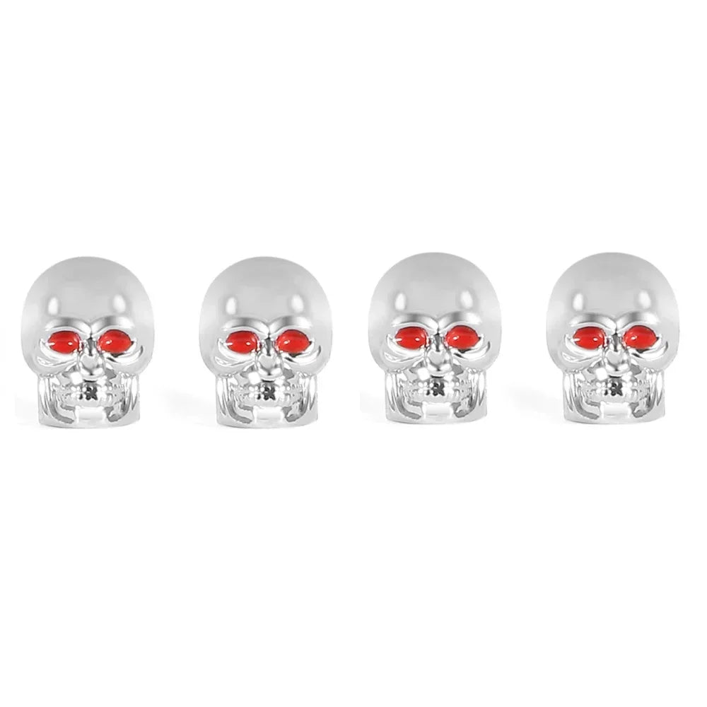 ABS Skull Valve Stem Caps