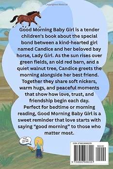 Good Morning Baby Girl Horse Book by Candice Ballard