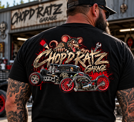 The Heggie Rat Shirt - Signature Rat Rod Tee